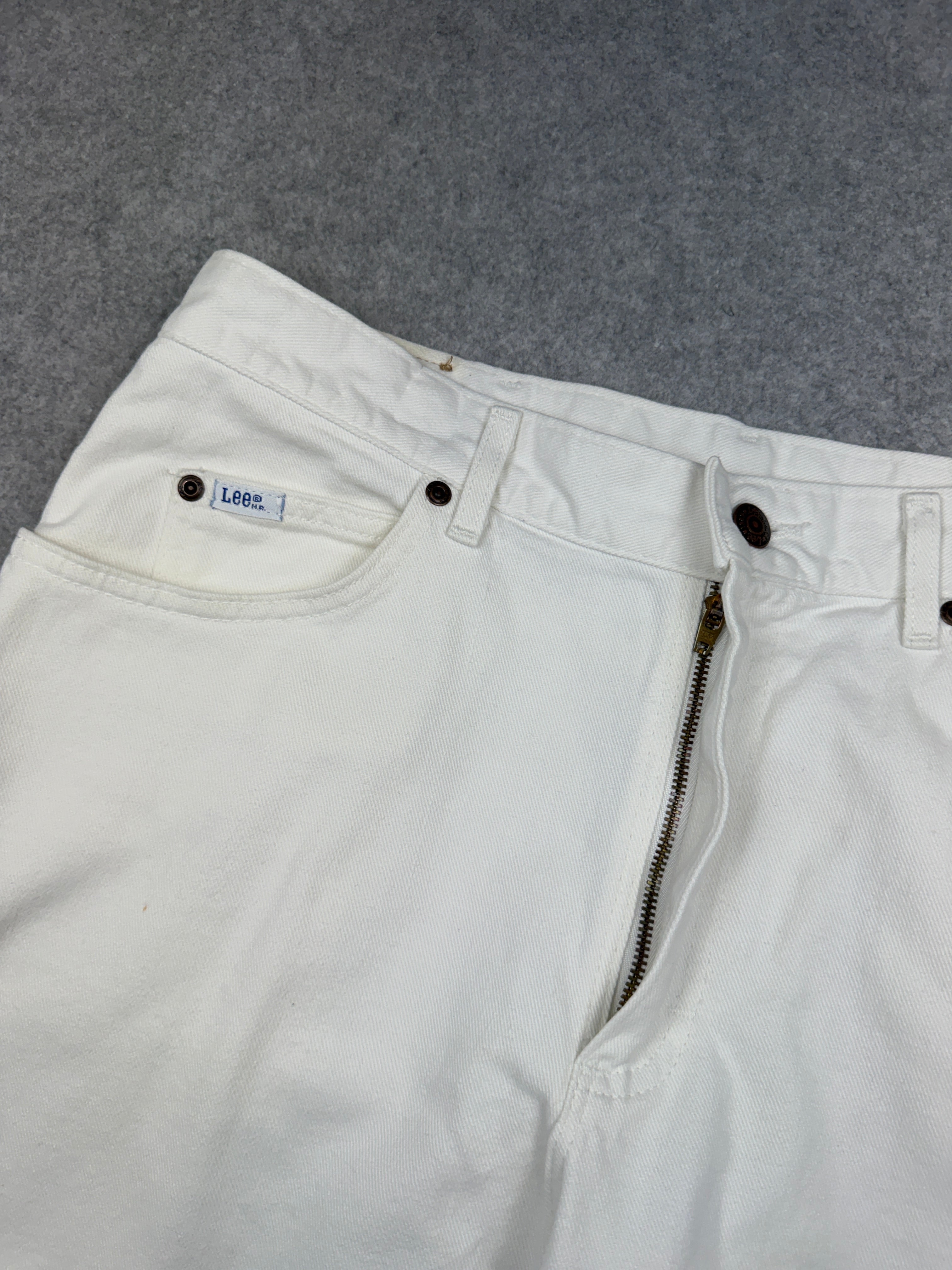 Vintage Lee Shorts White