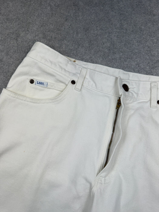 Vintage Lee Shorts White | Vitnage Clothing Store Canada