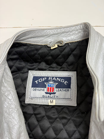 Vintage Mercedes Compressor Leather Racing Jacket