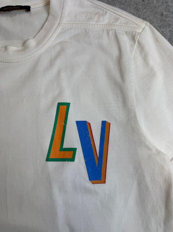 Louis Vuitton x NBA Tee White (USED)
