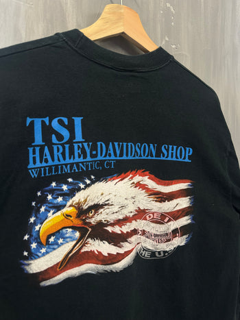 Vintage 2000s Harley Davidsom TSI L/S Tee Black