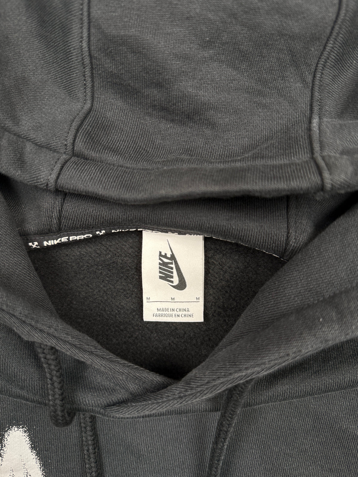 Off-White x Nike Hoodie Black (USED)