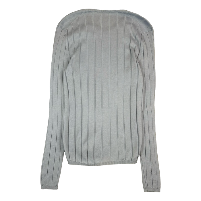 Women's Prada Blue V-neck Knit | Vitnage Clothing Store Canada