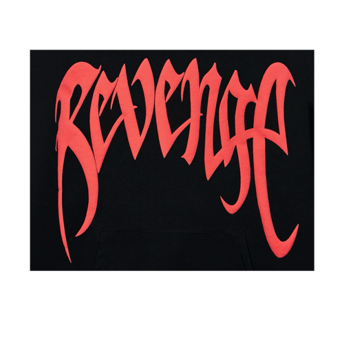 Revenge XXXTentacion Kill Hoodie Black/Red | Vintage Clothing Store Canada