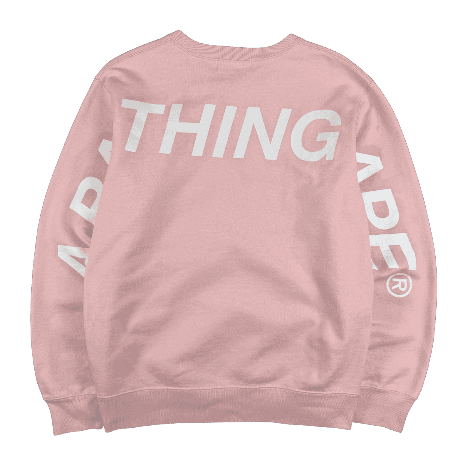 BAPE Crossprint Sweatshirt Pink (USED)
