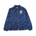 BAPE Color Camo Coach Jacket Blue (USED)