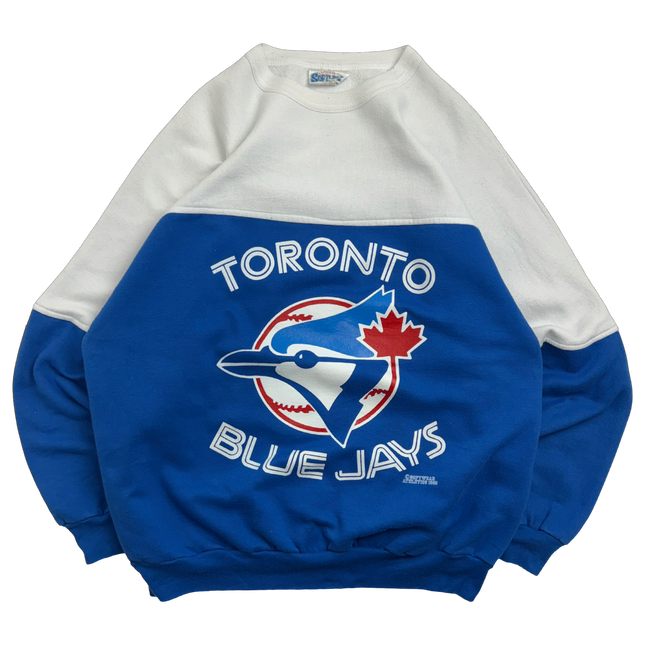 Vintage 1989 Toronto Blue Jays Sweatshirt Blue/White