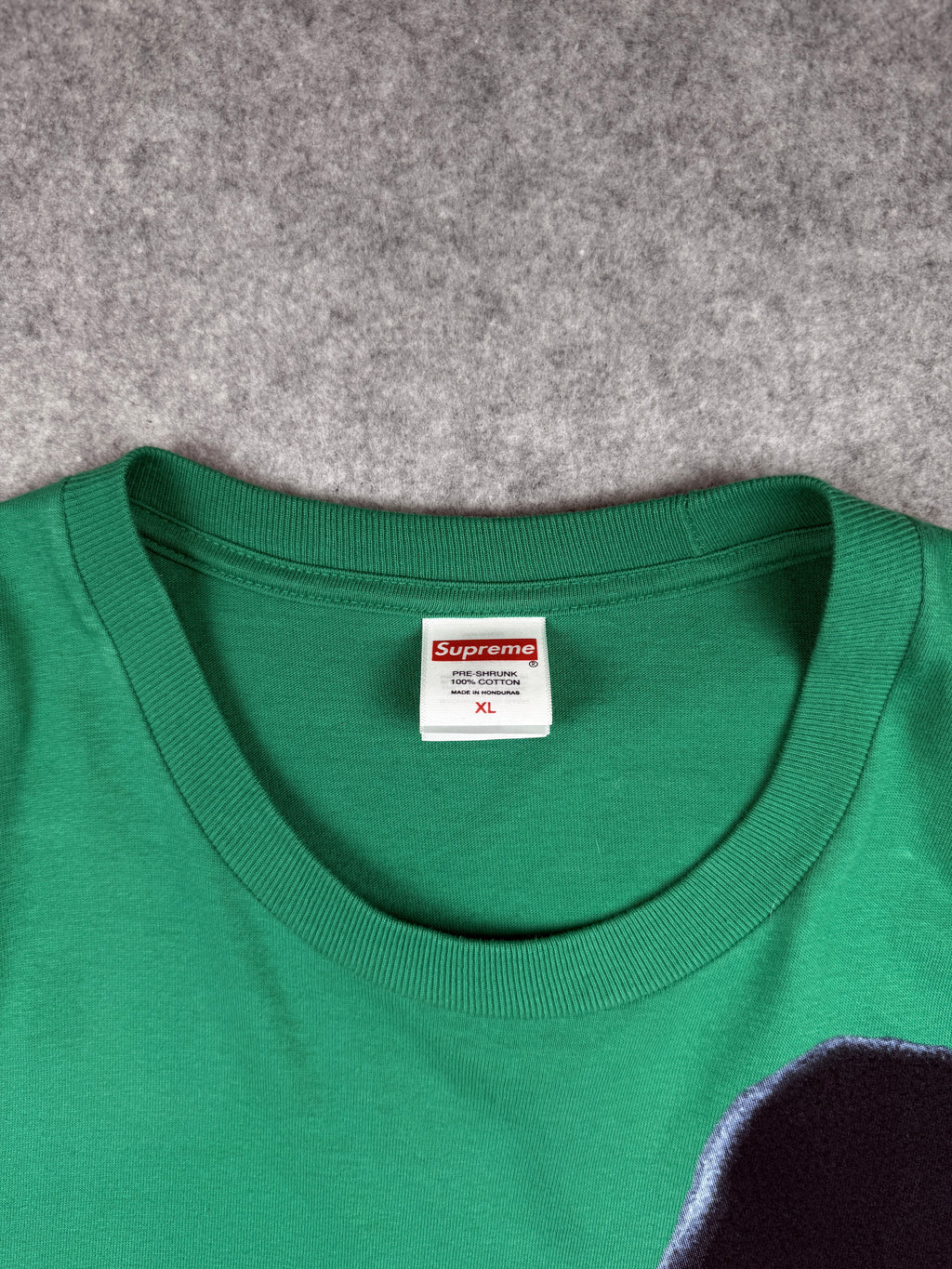 Supreme Snowman Tee Green (USED)