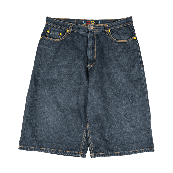 Coogi Embroidered Pocket Baggy Denim Shorts | Vitnage Clothing Store Canada