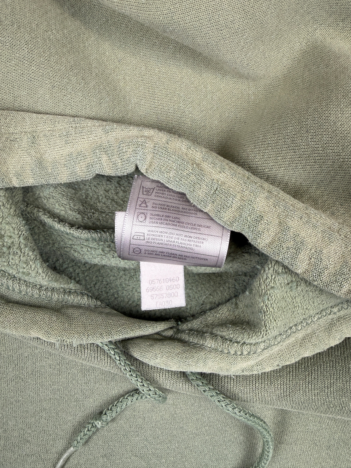 Vintage Nike Mid Swoosh Hoodie Sage Green