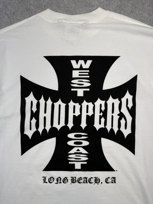 OG West Coast Choppers Logo Tee White | Vitnage Clothing Store Canada