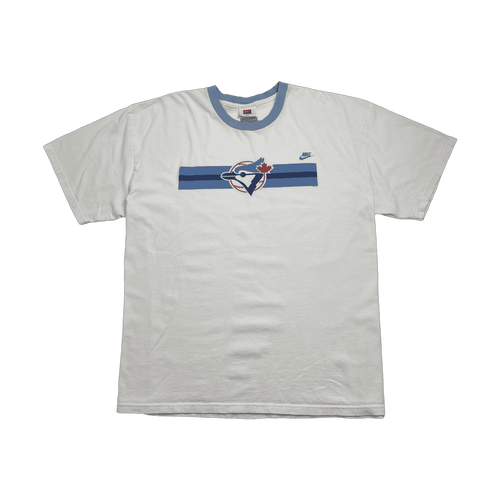 (XXL) Vintage '09 Nike Toronto Blue Jays Tee White | Vintage Clothing Store Canada