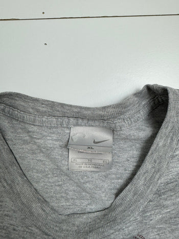 (XL) Vintage Nike Mid Swoosh Tee Grey