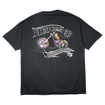 Vintage West Coast Choppers Bike Tee Black