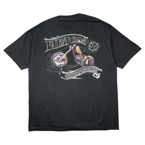 Vintage West Coast Choppers Bike Tee Black | Vintage Clothing Store Canada