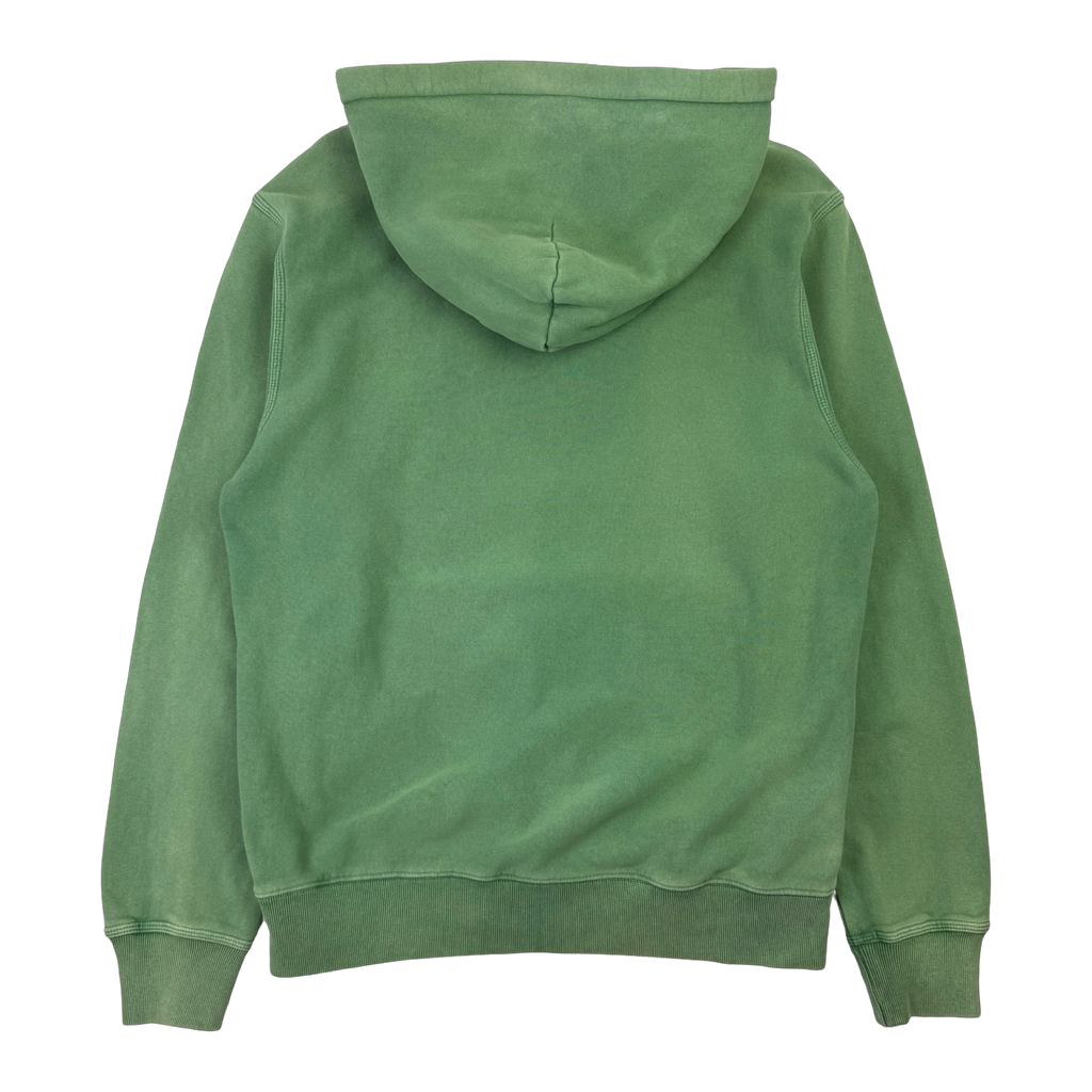Stussy Basic Logo Hoodie Green (USED)