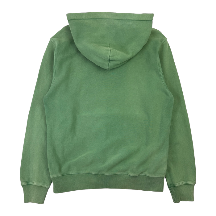 Stussy Basic Logo Hoodie Green (USED) | Vitnage Clothing Store Canada
