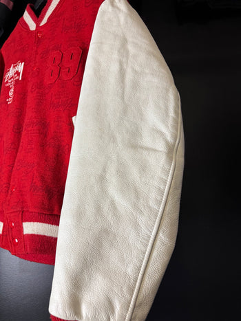 Vintage Stussy world tour varsity jacket #783/1000