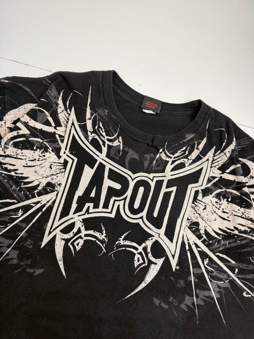 Vintage 2000s Tapout Promo Tee Black | Vitnage Clothing Store Canada