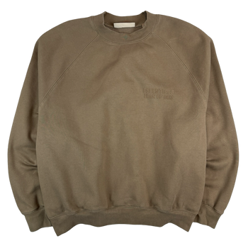 Essentials Fear Of God Sweatshirt Wood (USED)