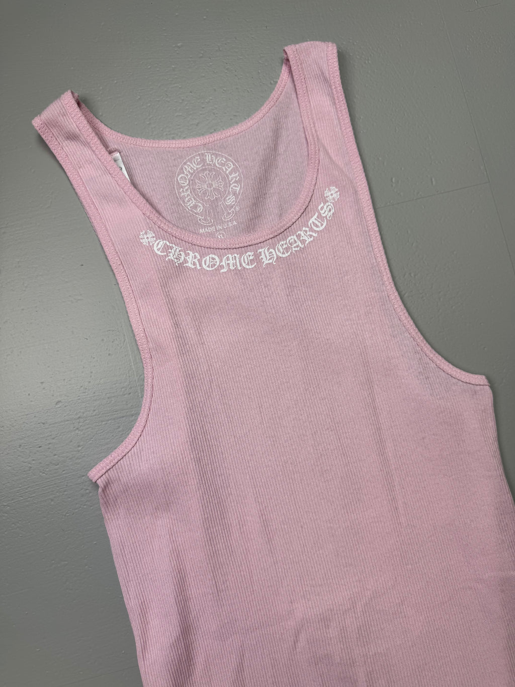 Chrome Hearts Love You Pink Tank