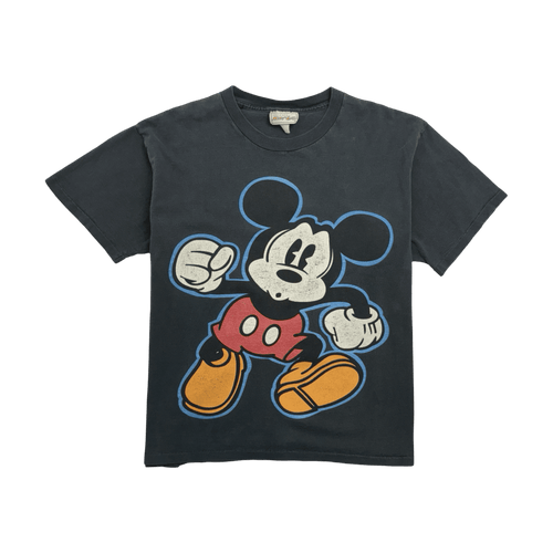 (L) Vintage 90s Mickey Mouse Tee Black | Vintage Clothing Store Canada