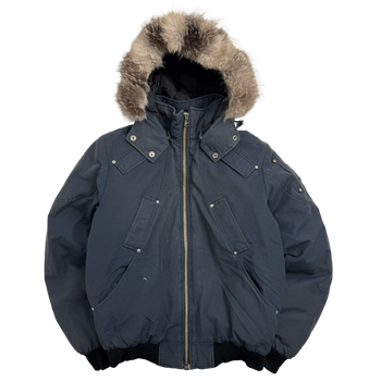 Moose Knuckles Ballistic Bomber Jacket Navy (USED)