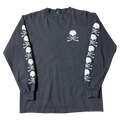 Vintage Head Skull L/S Tee Black