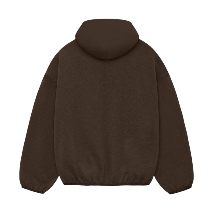 Fear of God Essentials Core Collection Nylon Fleece Hoodie Heather Wood | Vitnage Clothing Store Canada