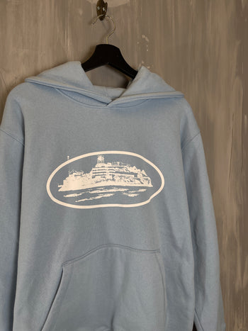 Corteiz Alcatraz Hoodie Baby Blue