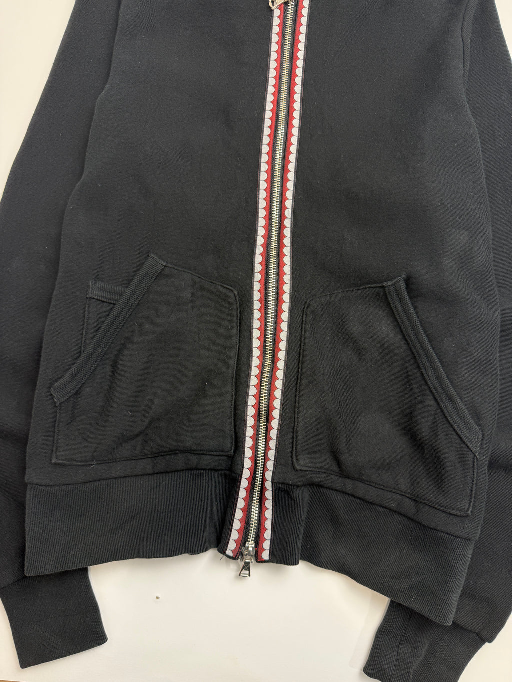 OriginalFake Chomper Teeth Zip Up Sweater Black (USED)
