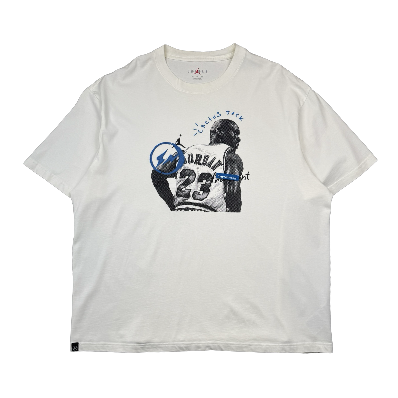 Travis Scott x Jordan x Fragment Tee White (USED)
