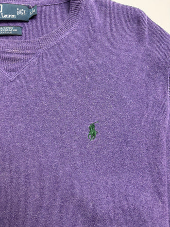 Vintage Polo Ralph Lauren Knit Sweater Purple