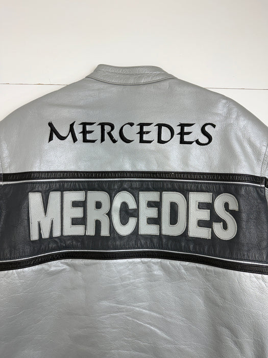 Vintage Mercedes Compressor Leather Racing Jacket | Vitnage Clothing Store Canada