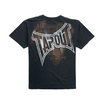 Vintage Y2k Tapout Tee Black