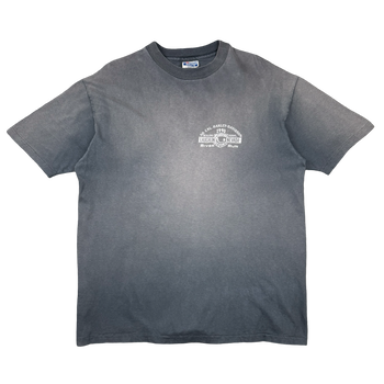 Vintage Harley Davidson 8th Annual River Run Tee Grey