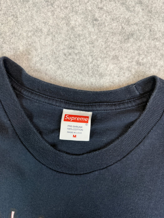 Supreme Animals Tee Navy (USED) | Vitnage Clothing Store Canada