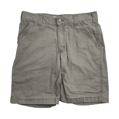 (33) Carhartt Carpenter Shorts Light Grey | Vintage Clothing Store Canada