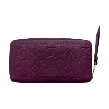 Louis Vuitton Empreinte Zippy Wallet Purple (USED)