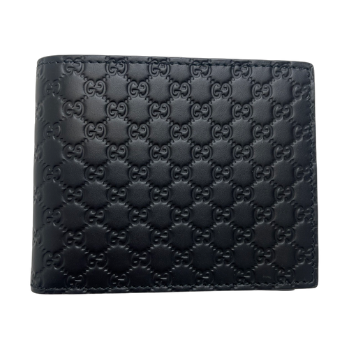 Gucci Monogram Bifold Wallet Black | Vintage Clothing Store Canada