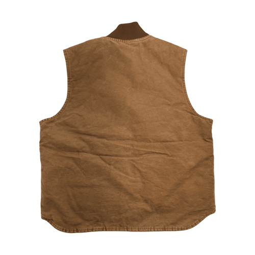 Vintage Carhartt Insulated Vest Tan | Vintage Clothing Store Canada