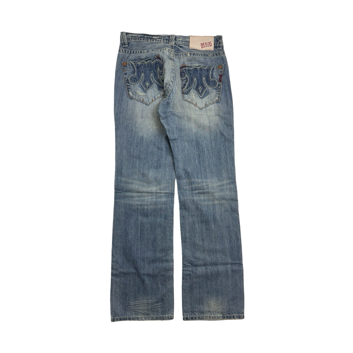 Vintage Y2k Mek Denim Faded Pants | Vitnage Clothing Store Canada