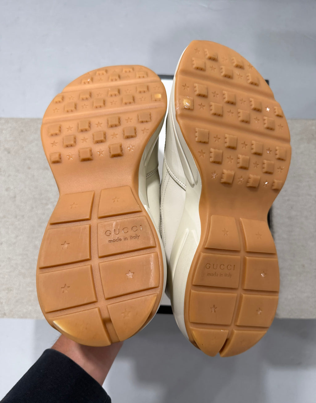 Gucci Rhyton NY Yankees Sneakers (USED)