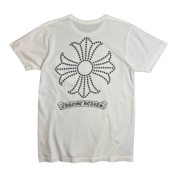 Chrome Hearts Jumbo Cross Scroll Pocket Tee White