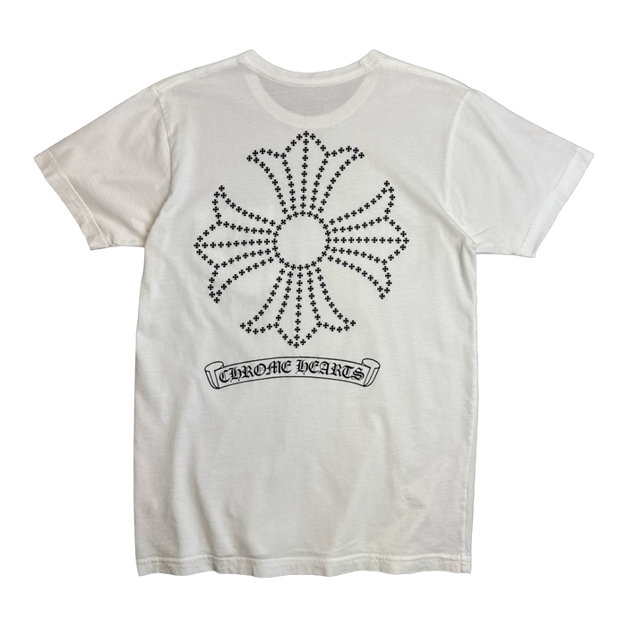 Chrome Hearts Jumbo Cross Scroll Pocket Tee White | Vitnage Clothing Store Canada