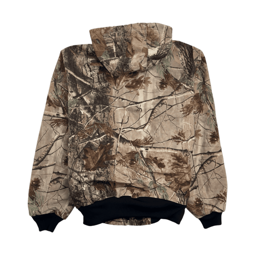 (S) Carhartt Realtree Camo Hooded Full Zip Jacket | Vintage Clothing Store Canada