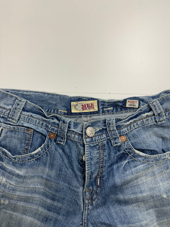 Vintage Y2k Mek Denim Faded Pants