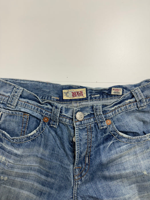 Vintage Y2k Mek Denim Faded Pants | Vitnage Clothing Store Canada