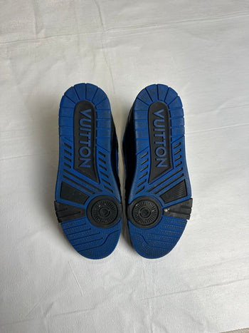 Louis Vuitton LV Trainer Black Blue (USED)