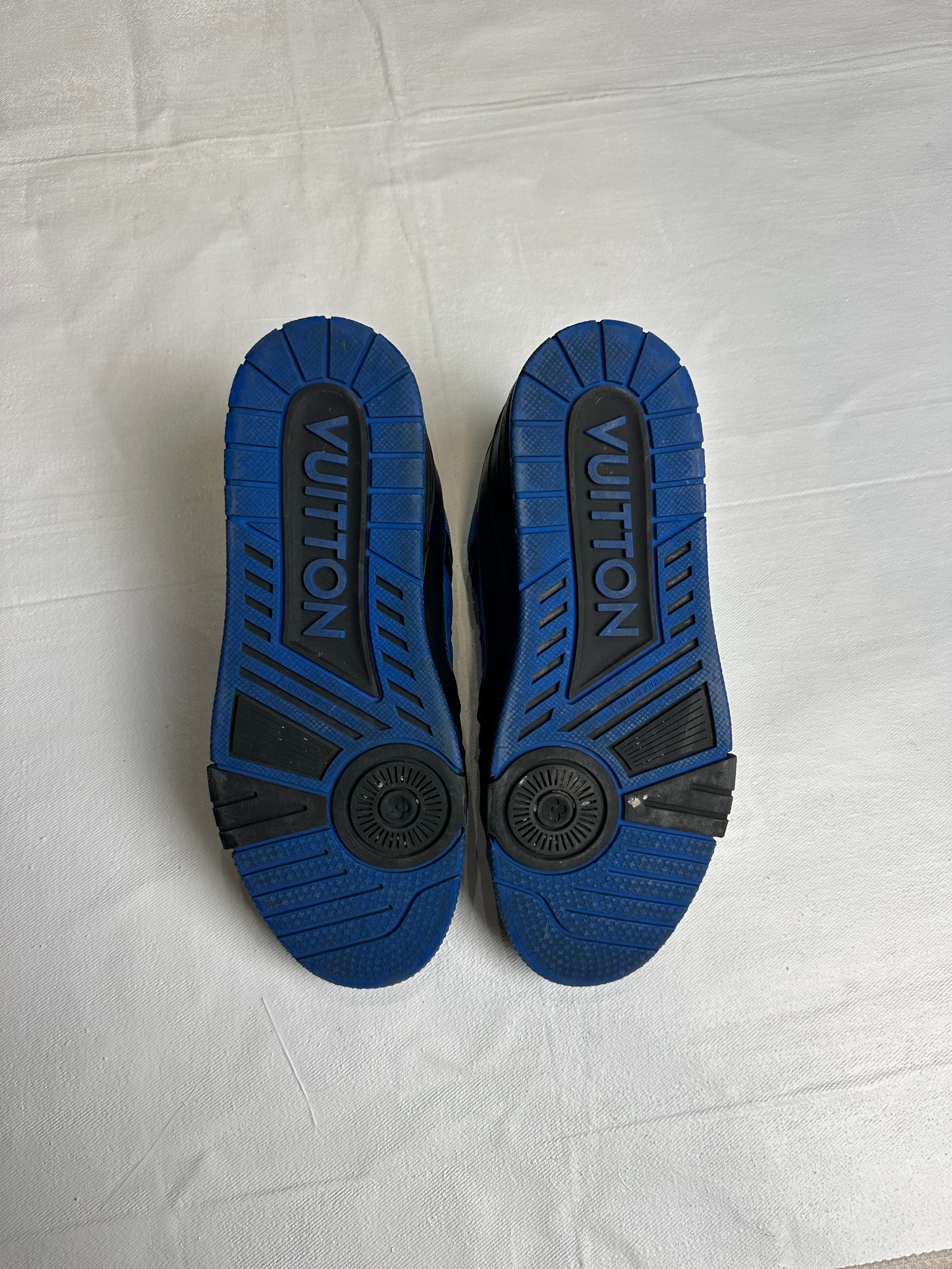 Louis Vuitton LV Trainer Black Blue (USED)